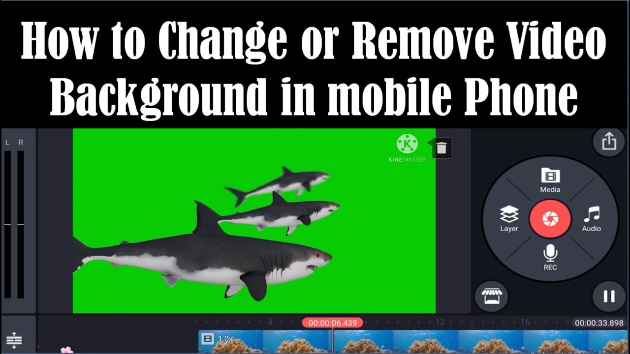 How to Change Video Background using Chroma Key in Kinemaster - How to  Remove Video Background - YouTube