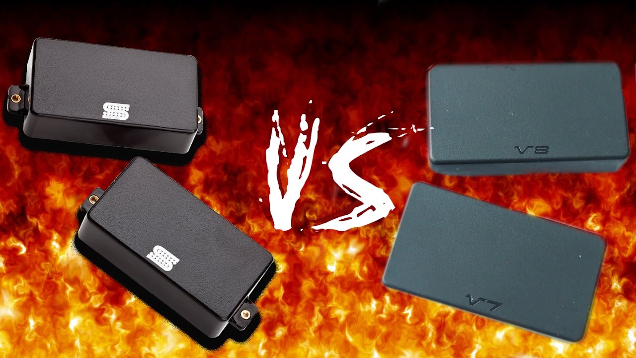 Passive VS Active pickups? Seymour Duncan AHB-3 Blackouts VS Ibanez V7,V8  (Ibanez MTM 2 guitar)