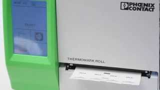 Marking Box Setup: Thermomark Roll printer setup - Phoenix Contact