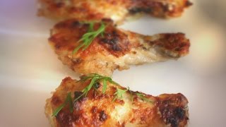 BAVARIAN BLUE FROG LEGS - or Chicken Wings /restaurant recipe