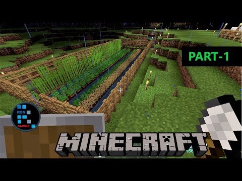 Download [Hindi] MINECRAFT GAMEPLAY | CREATING VEGETABLE FARM AND GROWING FOOD#1