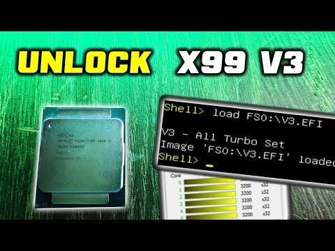 Xeon V3 "Full Turbo UNLOCK" How To for X99 Motherboards