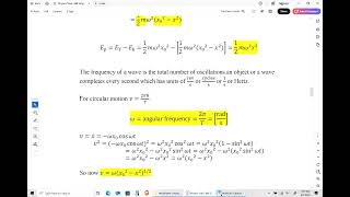 A Level Physics Topic 17 - Simple Harmonic Motion 2 (with Free Worksheet)