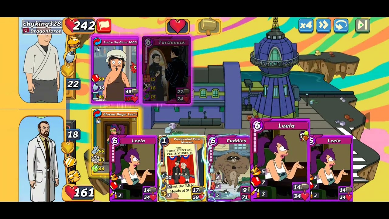 Анимационный поединок - Leela Melee, День 4