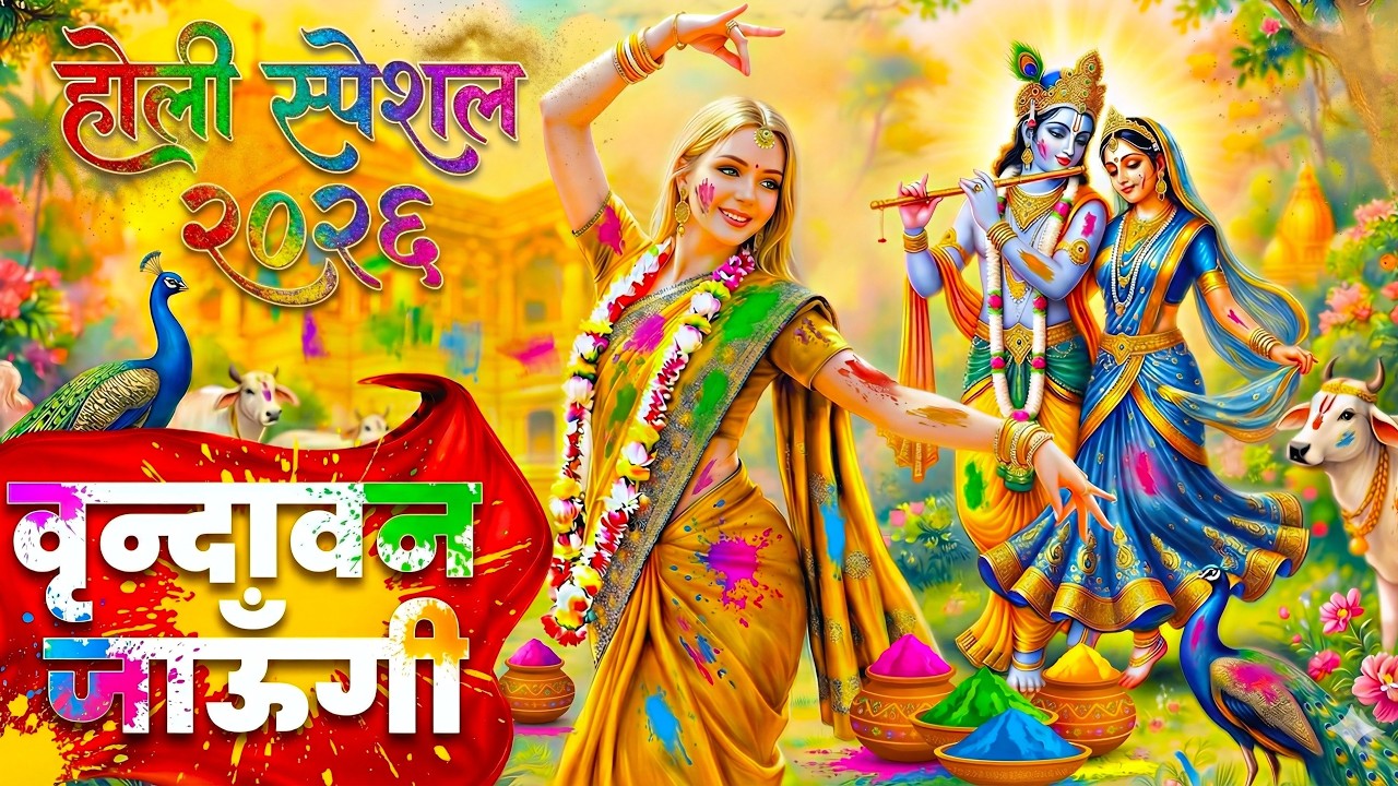 होली स्पेशल 2026 | Vrindavan Jaungi | वृन्दावन जाउंगी | मेरे उठे विरह मे पीर | Holi Song | #holi2026