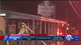 Vernon restaurant fire closes a portion of Route 5