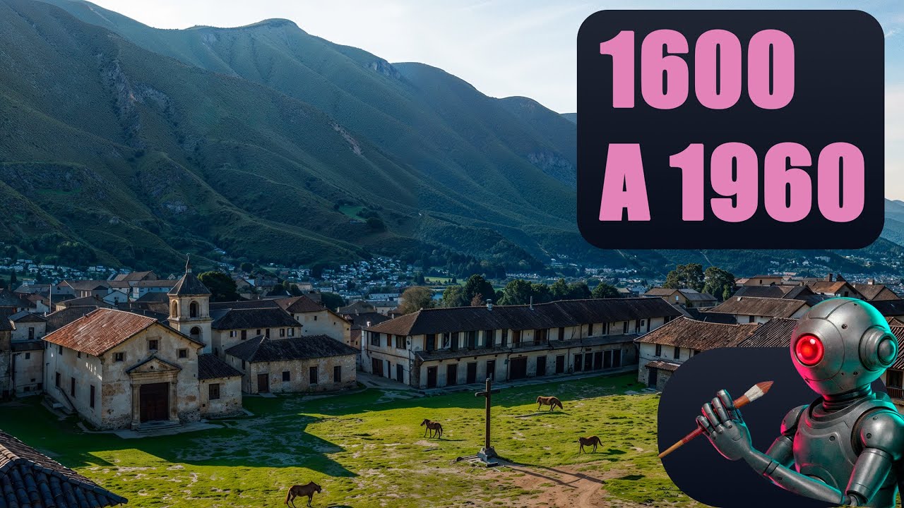 Mi IA recrea cómo ha cambiado la Plaza de Bolívar con el tiempo