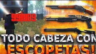 COMO PEGAR TODO ROJO CON M1014 EN FREE FIRE !! 😈