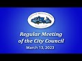 Bellflower City Council Meeting March 13, 2023