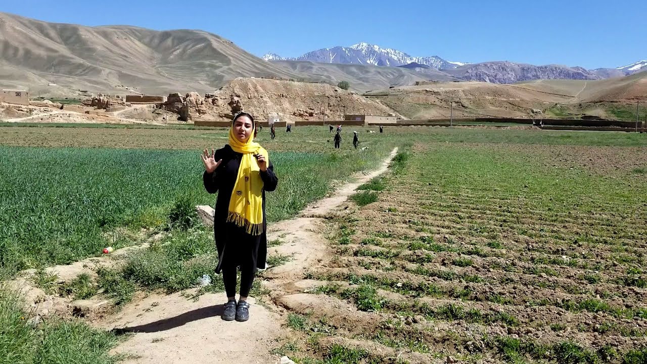 یک روز با مردم قریه شهیدان ولایت بامیان