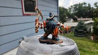 The final results of my Live Paint of Eel and FFuoh from Heroscape