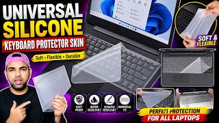Silicone Keyboard Protector for Laptop | Universal Keyboard Cover | Dust & Water Resistant Skin screenshot 3