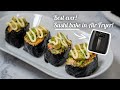 BAKED SUSHI using AIR FRYER | with simple KANI SALAD TOPPING | AIR FRYER RECIPES thumbnail