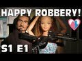 S1 e1 happy robbery  the barbie happy family show