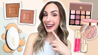 NEW SPRING MAKEUP! 😍 Reviewing the hottest new releases | RMS Bronzers, Charlotte Tilbury Multiglow