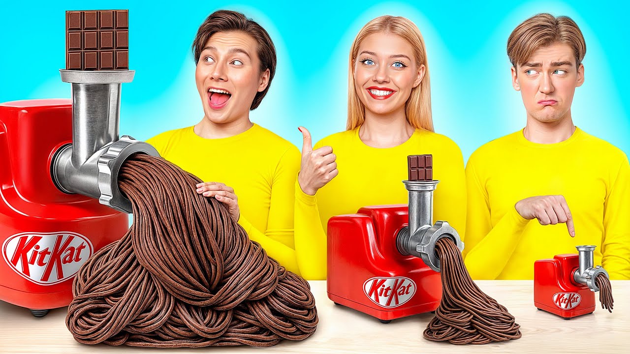 Большая, Средняя или Маленькая Тарелка Челлендж | Кто Победит в Кулинарной Битве от Multi DO Joy