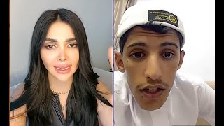 سعود بن خميس مقلب تكملة بنت سورية هيا تسأله عن حبيبته و تقول تالا / المقطع الثاني