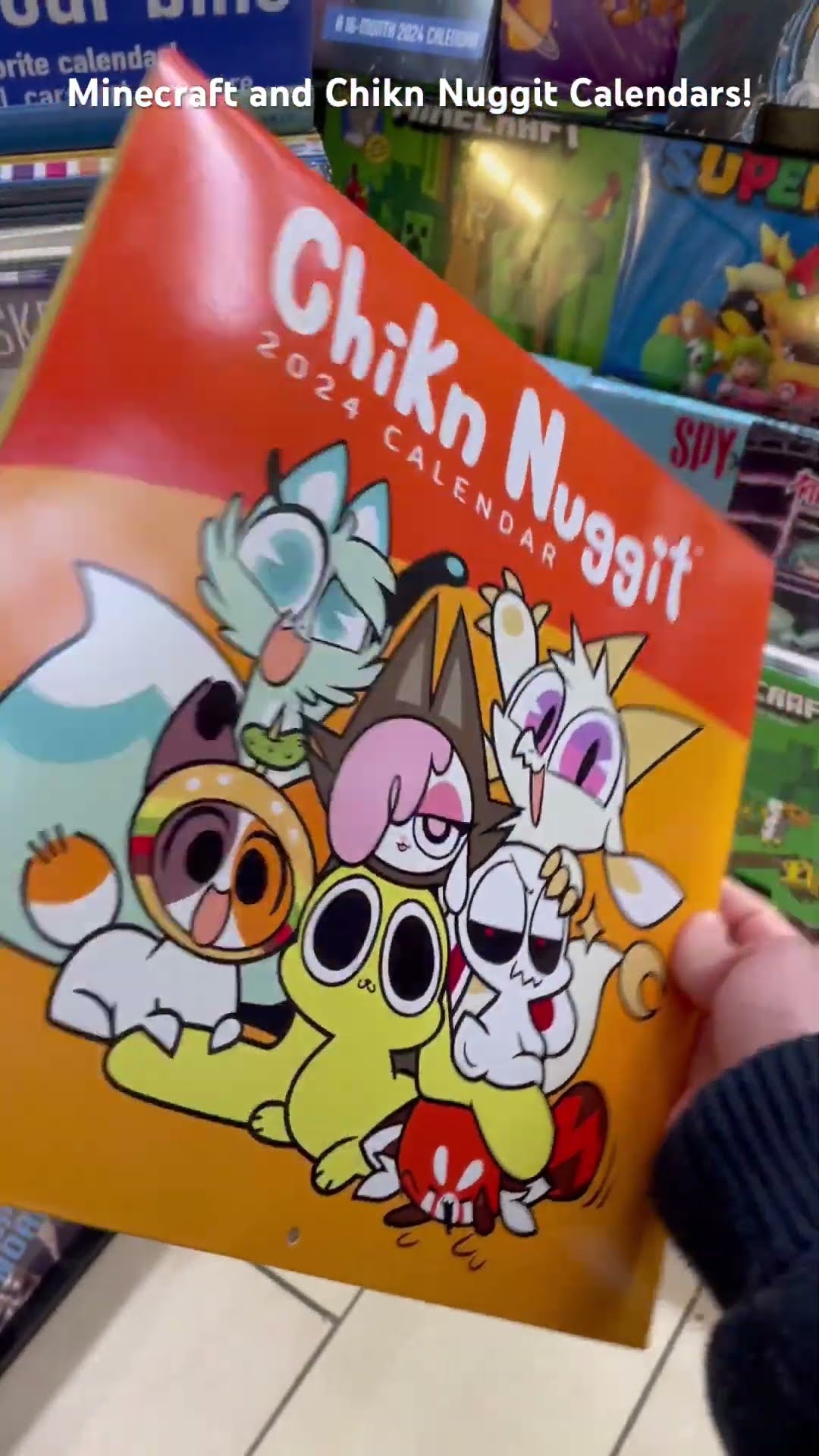 [CT83] Minecraft and Chikn Nuggit Calendars! (Short Video) YouTube