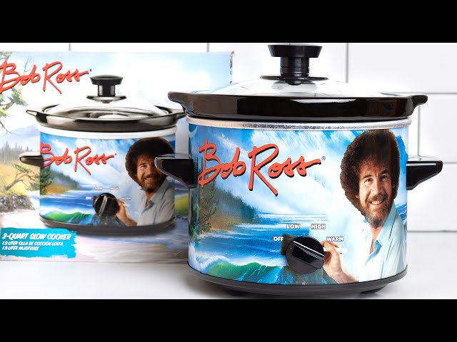 Uncanny Brands Bob Ross 2 Quart Slow Cooker- Happy Little Tree Appliance, 1  unit - Fry's Food Stores