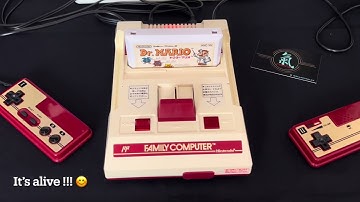 Famicom AV mod installation with Power Vamp V5