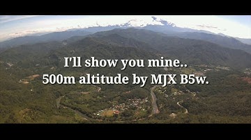 MJX BUGS 5W altitude 500m..!!