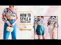 5 Different Ways to Style a Printed Shirt l | Shirt Hacks that actually Work | Himani Aggarwal