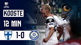 Full Highlights (12 min.) | Suomi-Kazakstan 1-0 I FIFA World Cup 2022 -karsinnat I 4.9.2021