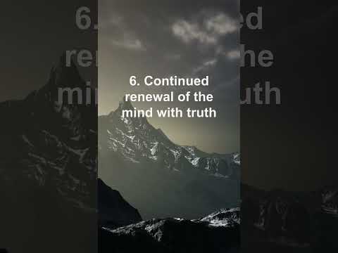 Walking in freedom (7 recommendations) Part 2