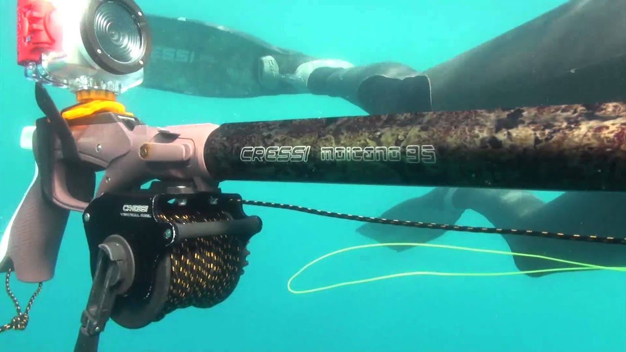 Xavi Blanco Campeón del mundo Prueba del fusil de pesca submarina