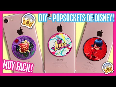Download DIY - POPSOCKETS DE DISNEY! (Ladybug, Soy Luna, Descendientes 2) - YouTube