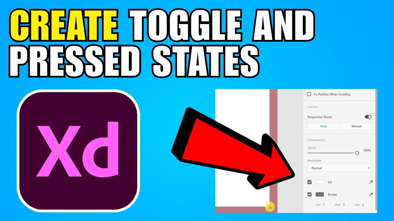 How To Create Toggle And Pressed States In Adobe XD (2026) (Complete ...