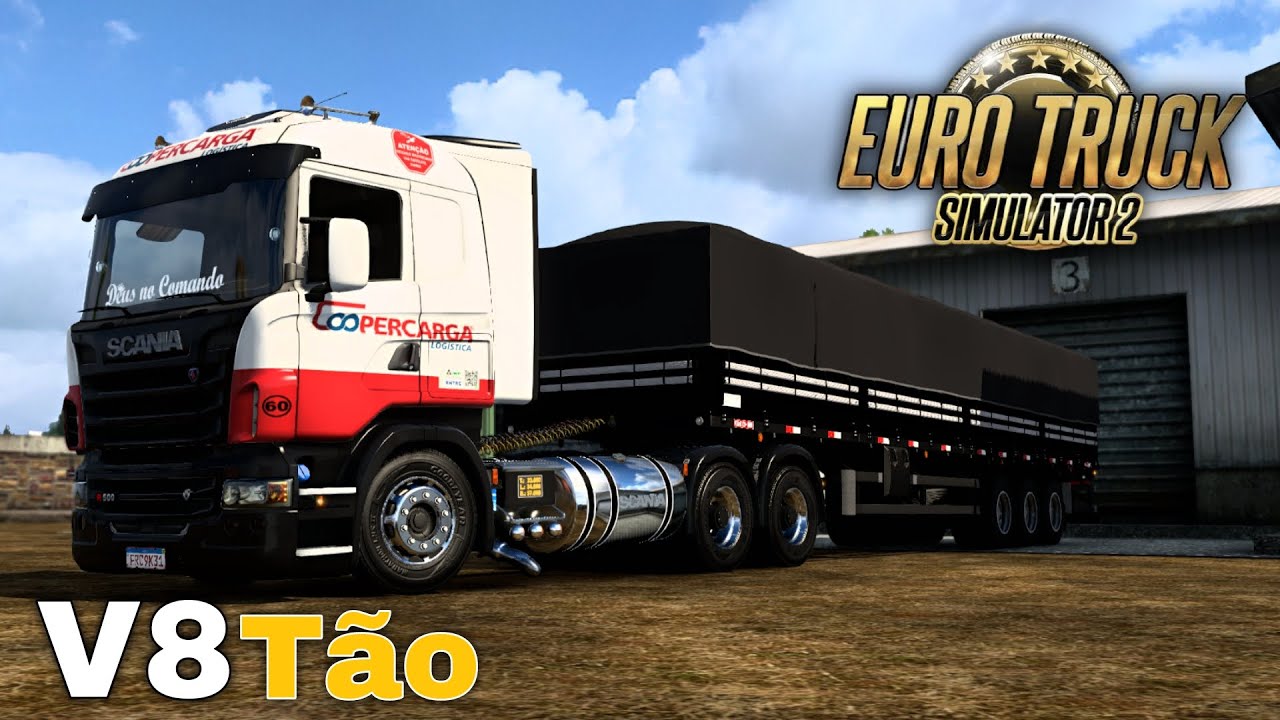 Scania R440 Rebaixada - Euro Truck Simulator 2 + Logitech G27 