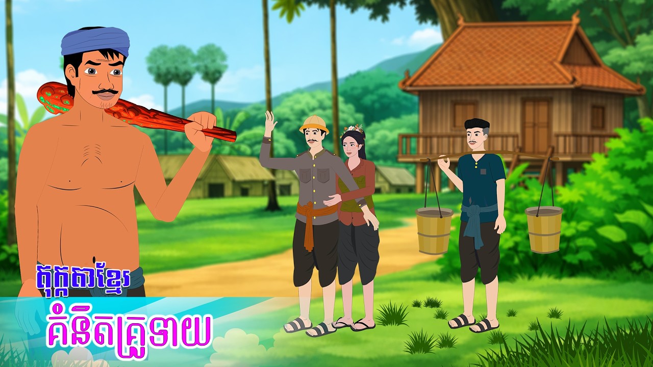 រឿងនិទានខ្មែរ ៖ គំនិតគ្រូទាយ - Story In Khmer By Tola Film #khmerstory #តុក្កតាខ្មែរ