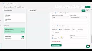 Shopify shipping rate modifier according to multiple condition | Shopify Shipping app