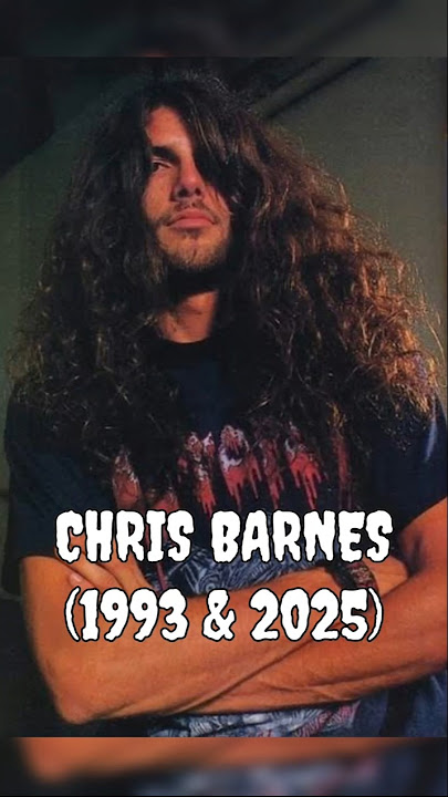CHRIS BARNES VOCALS 1993 & 2025 #cannibalcorpse #sixfeetunder #deathmetal #shorts