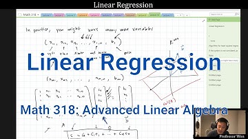 (Lecture 10) Linear Regression