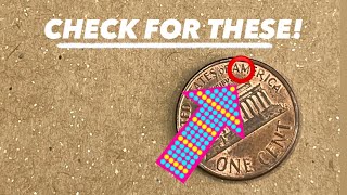 Wide A M & Close AM! Big money pocket change pennies!! #penny #pocketchange #coin #money #youtube