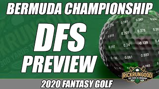 Bermuda Championship | DFS Preview \& Picks 2020