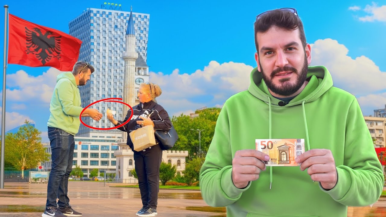 Δικά Σας Είναι τα 50 Ευρώ; (Αλβανία) – Video