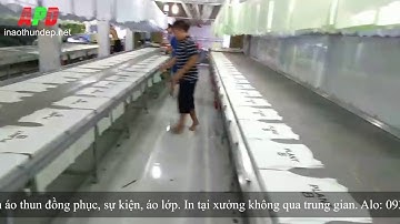 Xưởng in áo thun đồng phục, in tại xưởng không qua trung gian