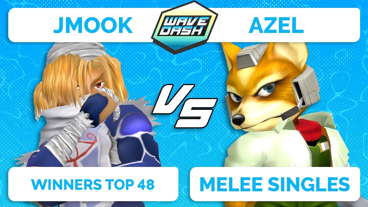 WAVEDASH 2022 - Jmook (Sheik) VS Azel (Fox) - SSBM - Winners Top 48 ...