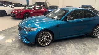 2019 BMW M2 COMPETITION LONG BEACH BLUE TASTEFULLY MODIFIED