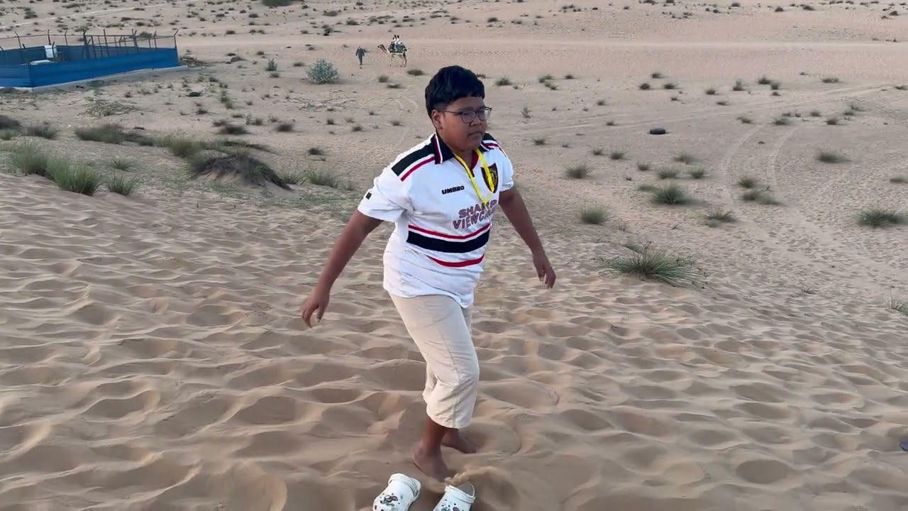 Dubai trip Dune Bashing Activity...