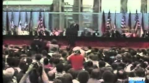 "Mr. gorbachev tear down this wall"