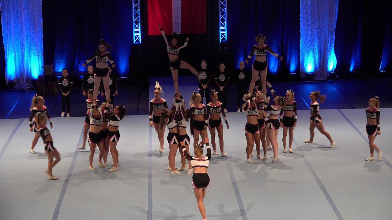 DM 2018 Aarhus Tigers Cheerleaders Tigers Unique, Senior All Girl Level 6