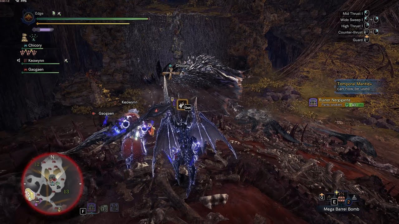 [MHW: Iceborne PC] (281) with Keowynn - Guiding Lands Tempered Ruiner Nergigante