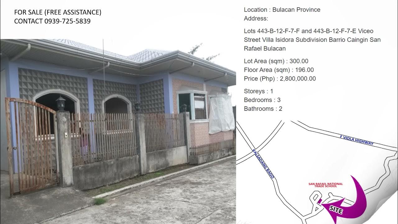 BPI Foreclosed Bulacan House and Lot YouTube