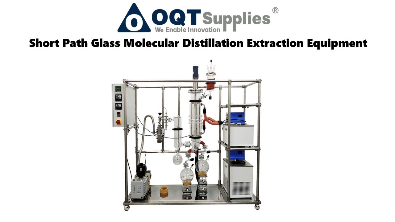 Short Path Glass Molecular Distillation Extraction Equipment