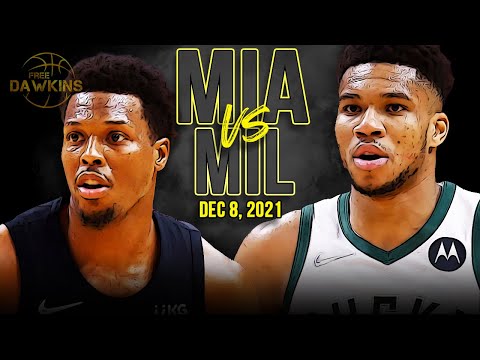 Miami Heat vs Milwaukee Bucks Full Game Highlights 🔥 | Dec 8, 2021 | FreeDawkins