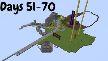 Days 51-70 Of Placing One Block For EVERY Follower